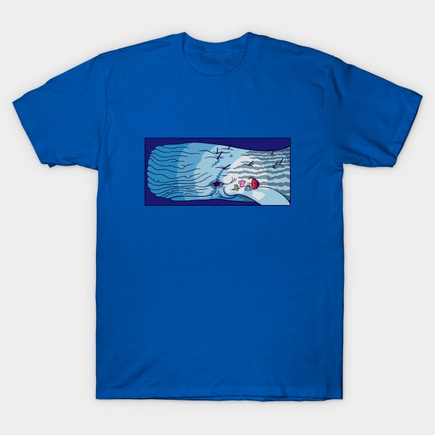 Moby Dick Ahoy! T-Shirt by JanSor